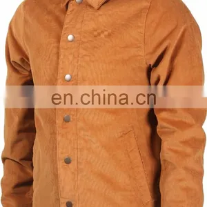Coach Jackets - New Design Black Men Coach Jacket With Side Pocket 2017 thumbnail-2