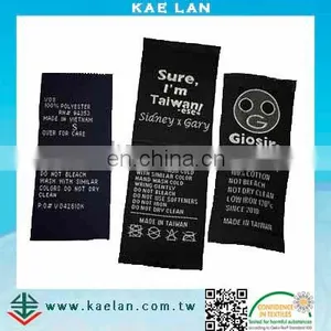 Custom Clothing Tags OEM High Quality Woven Label thumbnail-1