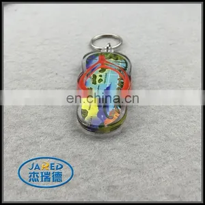 High Quality Promotional Blank Acrylic Keychain Custom Keychain thumbnail-3