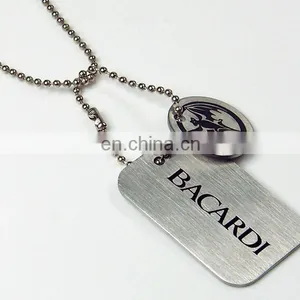 New Custom Military Stainless Steel Dog Tag thumbnail-1