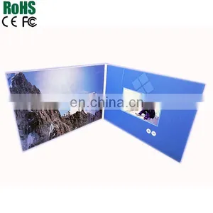 A4 Lofty Customizd Company Annual Advertise LCD Greeting Card thumbnail-1