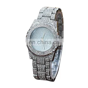 New Arrival Hot Sale Women Watch Crystal Gold Watch Luxury Watch thumbnail-3
