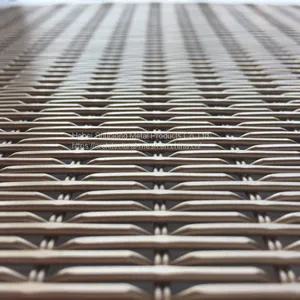 XY-1228P Coppper Color Aluminum Architectural Wire Mesh thumbnail-3