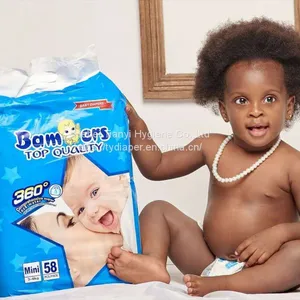 Breathable Soft Disposable Best Quality Baby Diaper Made in China thumbnail-5