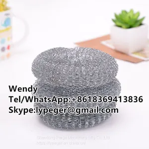 Strong Cleaning Capacity Kitchen Cleaning Mesh Scourer thumbnail-2