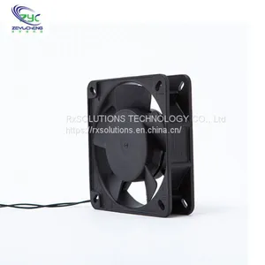 110*110*25mm AC 110V 220V FAN Computer Case Aluminum Alloy Frame Cooling Fan With 2wire thumbnail-1