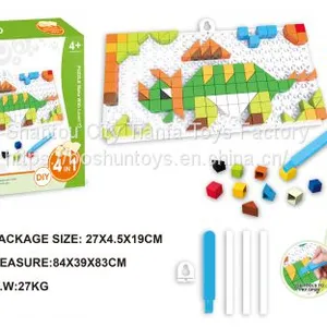 Hot Sale Toy Brick Building Block Puzzle DIY Toy Plastic ABS Toy Brick Educational Puzzle Toys for Kids Creative Thinking Toy Gift 6991-3 thumbnail-5