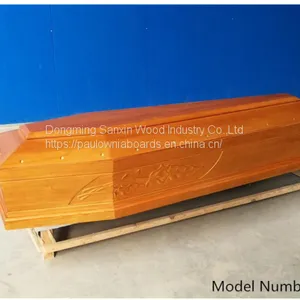 Europe Style Wooden Coffins thumbnail-1