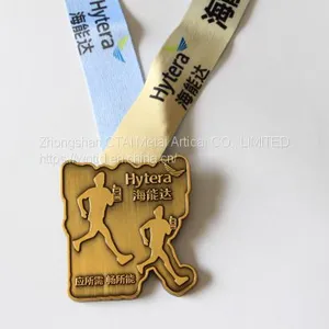 CTAI 8 Years Medal Manufacture Custom Metal Die Struck Medals for Gift thumbnail-4