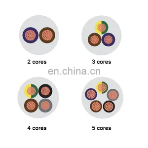 Hot Selling 4 Core 25mm PVC Insulated Electrical Cables Wires Reel thumbnail-7