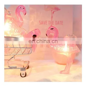 Factory Decorative Led Summer Holiday Curtain Strip Flamingo Lights Garden Party Home Outdoor Decoration Fairy String Light thumbnail-1