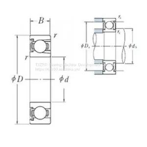 NSK BL 208 Z Deep Groove Ball Bearings thumbnail-2