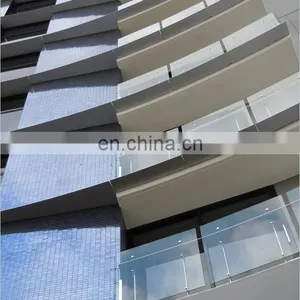 High Quality Good Price Safety Toughened Laminated Glass Balcony Railing thumbnail-4