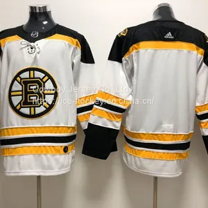 Boston Bruins Blank White Jersey thumbnail-1