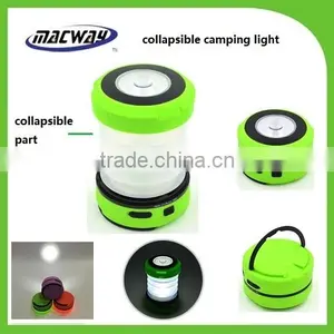 Outdoor 2 In1 LED Tent Lamp Collapsible Camping Lantern thumbnail-1