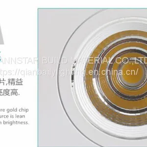 Rectangular LED Single Double Triple Heads COB Ceiling Light Downlights Gimbal Square Spot Light 110V-220V 3W-90W thumbnail-5