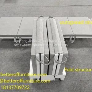 Office Home Napping Use Single Bed Folding Bed Recliner L1950XW600mm  stock thumbnail-3