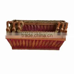 Empty Wicker Tray thumbnail-1