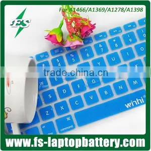 Shine Bule Keyboard Cover for Macbook Air 11 13/ Silicone Keyboard Cover Skin for Macbook Pro 13 thumbnail-1