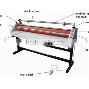In Stock 160cm Industrial Cold Laminating Machine for Sale thumbnail-4