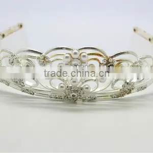Vogue Jewelry Wedding Princess Crown for Girls and Tiaras Wholesale Crown thumbnail-1