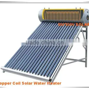 Compact Pressurized Copper Coil Solar Water Heater thumbnail-1