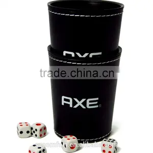 Hot New Products for 2015 Leather/plastic Dice Shaker thumbnail-1