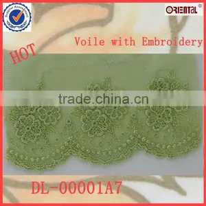 the Newest Design Flower Embroidery Lace thumbnail-1
