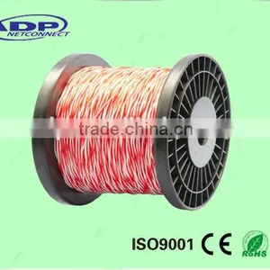 Telephone Jumper Wire 2cores Twisted 0.6mm 22AWG Tinned Copper/Bare Copper thumbnail-2