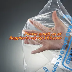 Biohazard Treatment Bags, Sterilized Bags, Disposal Bags, Waste Sacks, Hazardous Waste Bag With Ties thumbnail-2