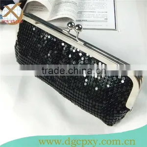 Fashion Scale Metal Frame Evening Clutch Bag thumbnail-1