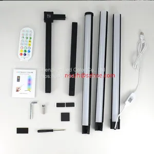 Smart Control Modern Style RGB Corner Floor Lamp for Living Room Decoration thumbnail-2