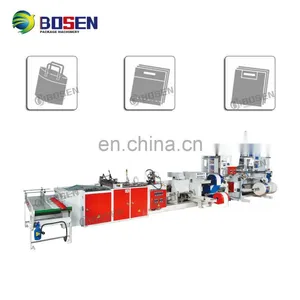 Soft Loop Handle Plastic Bag Making Machine thumbnail-3