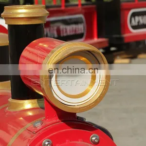 Shopping Center Indoor Playground Battery Powered Kids Electric Amusement Track Train Rides for Sale thumbnail-2