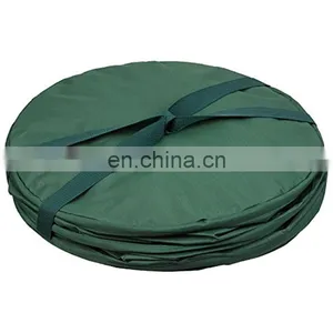 120L Heavy Duty Reusable Yard Lawn Refuse Garden Waste Leaves Grass Rubbish Yellow Jumbo Garbage Bag thumbnail-3