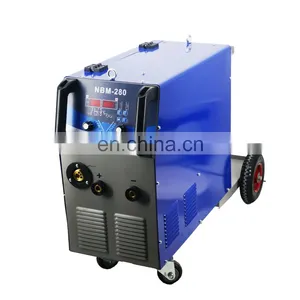 IGBT Inverter CO2 Mesin Las Mig Double Pulse MIG MAG 280A Welding Machine for Aluminum Steel thumbnail-1