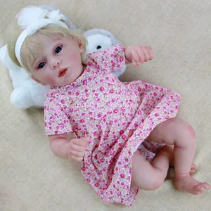 The New 17-inch Simulation Baby Reborn Doll 3D Advanced Painted Veins Visible Cross-border E-commerce Sources thumbnail-4