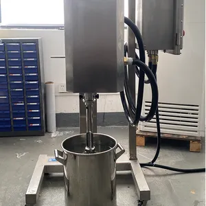 AMM-ME90 Large Capacity Mixer for Laboratory Starch Konjac Powder Mixing and Dispersion - Stainless Steel Electric Lifting and Lowering thumbnail-5