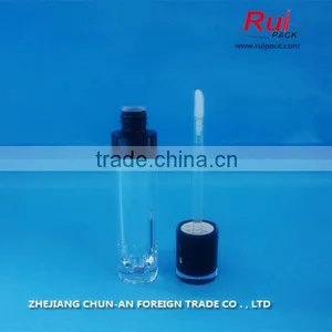 New Product 8ml Small Lip Blam Container, Black Empty Acrylic Lipstick Tube for Cosmetic thumbnail-2