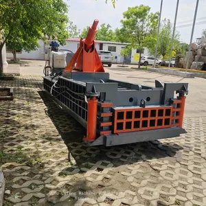 Horizontal Metal Briquetting Machine Paint Bucket Briquetting Machine thumbnail-1