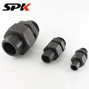 Carbon Steel Hydraulic Tube Fitting, Welded End Straight Tube Fitting (JB966 Standard), Metric Marine Welded Straight Fitting, In-Stock thumbnail-3