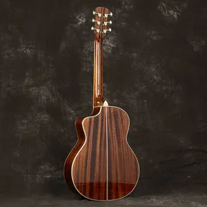 Otis High Quality Guitar Manufacturer All Solid Guitar 36Inch Glossy Spurce Top thumbnail-3