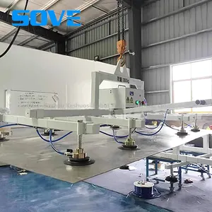 SOVE Electric Vacuum Lifting Machine With Stainless Steel and Iron Plate Pneumatic Lifting Gear Suction Cup thumbnail-5