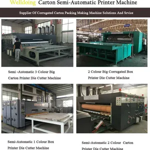 Chain Feeding Flexo Carton Printer Die Cutter thumbnail-2