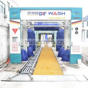 Car Wash Tunnel 9Brushes/Tunnel Car Wash 9Brushes PE-T9 40000USD Automatic Up Down Drying System thumbnail-3