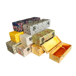 Xuan Paper Hand Scroll for Painting Calligraphy Cinnamomum Camphora Storage Sword Package Gift Box thumbnail-4