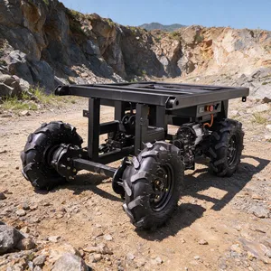 Remote Control Utility Transport Vehicle Customizable Platform for Agricultural Machinery and Material Handling thumbnail-1