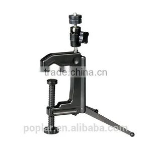 Swiveling C-Clamp Tripod Stand thumbnail-2