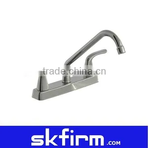 Hot Sale Stainless Steel Tap Dual Handle Bathtub Faucet thumbnail-1