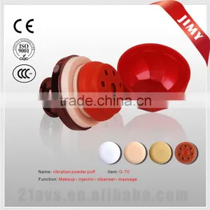 G-70 Hot Sale Electronic Soft Make up Powder Case Beauty Machine for Making Puff thumbnail-1
